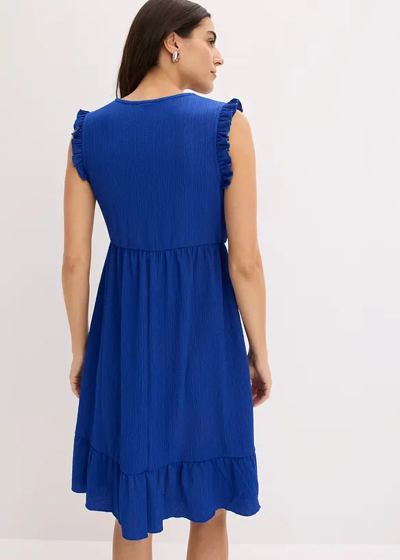 Minikleid aus strukturierter Ware, bonprix