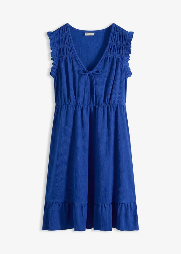 Minikleid aus strukturierter Ware, bonprix