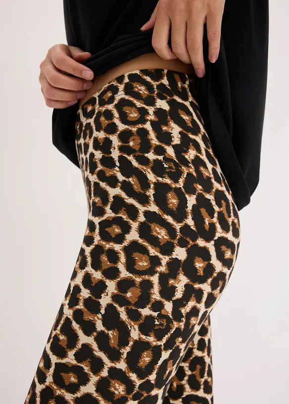 Capri-Leggings mit Spitze, bonprix