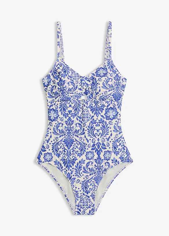 Maillot 1 pi&egrave;ce avec d&eacute;coupe, bonprix