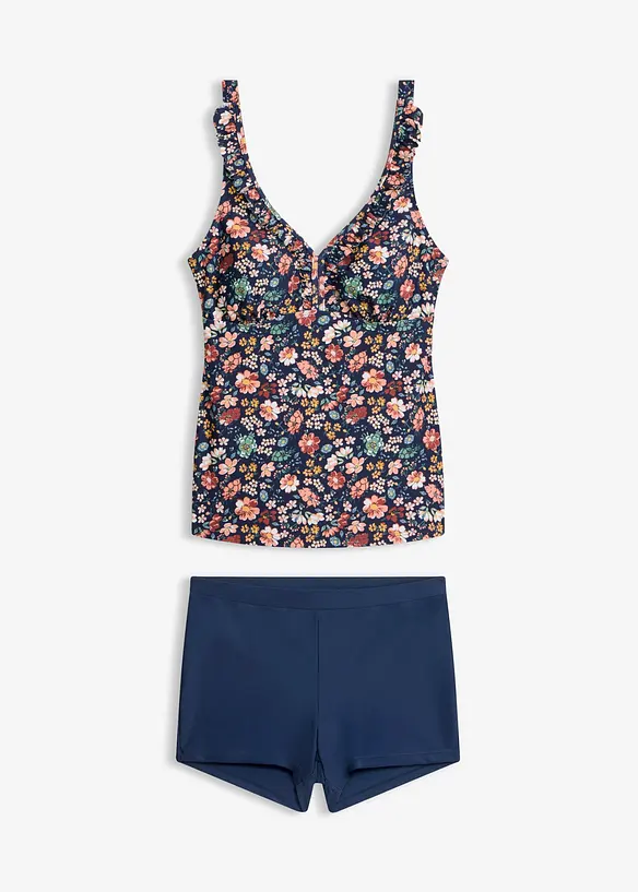 Tankini &agrave; bretelles r&eacute;glables (ens. 2 pces), bonprix