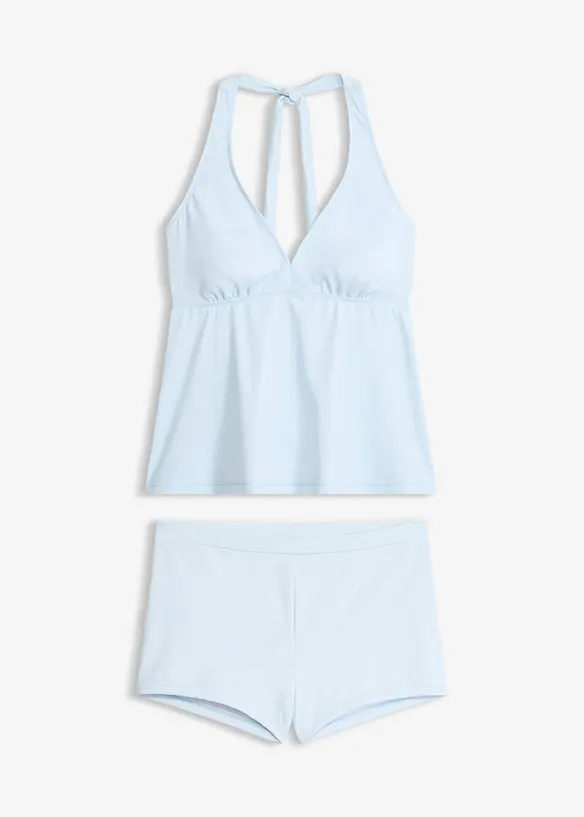 Tankini dos nu avec shorty de bain (ens. 2 pces), bonprix