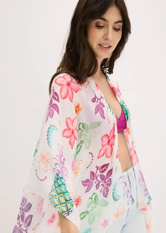L&eacute;ger poncho pour l&rsquo;&eacute;t&eacute;, bonprix