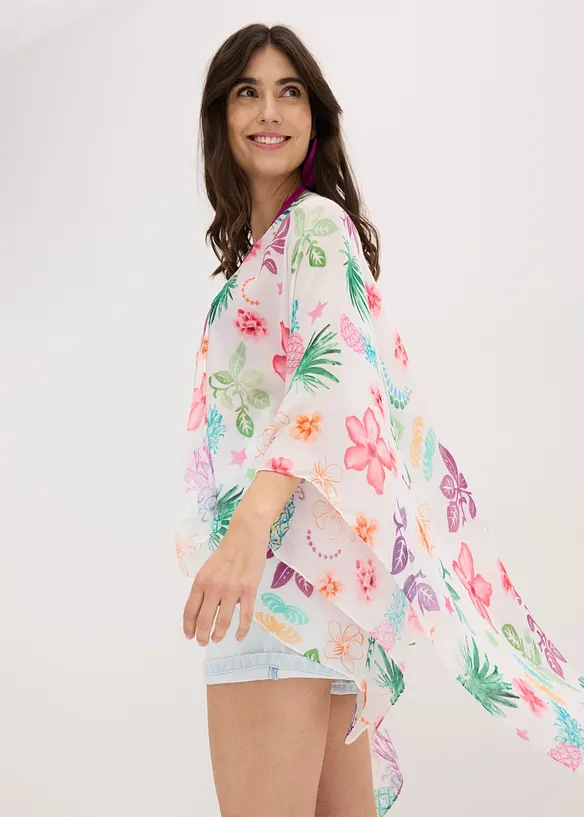 L&eacute;ger poncho pour l&rsquo;&eacute;t&eacute;, bonprix