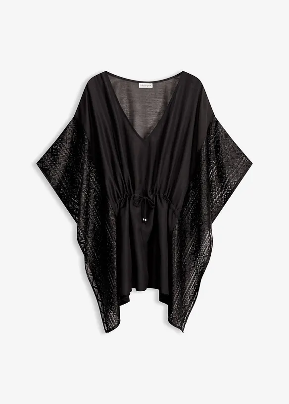 Tunique de plage aspect froiss&eacute;, bonprix