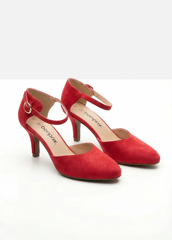 Escarpins &agrave; bride et talon fin, bonprix