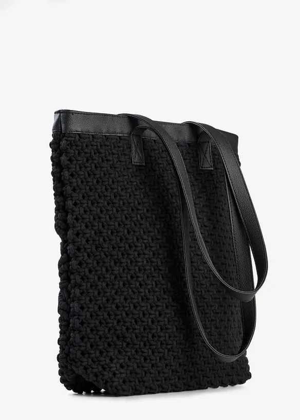 Cabas en macram&eacute;, bonprix