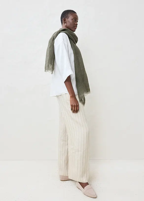 Chemisier oversize 100% lin, bonprix