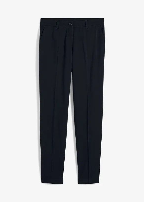 Pantalon de tailleur &agrave; pinces, bonprix
