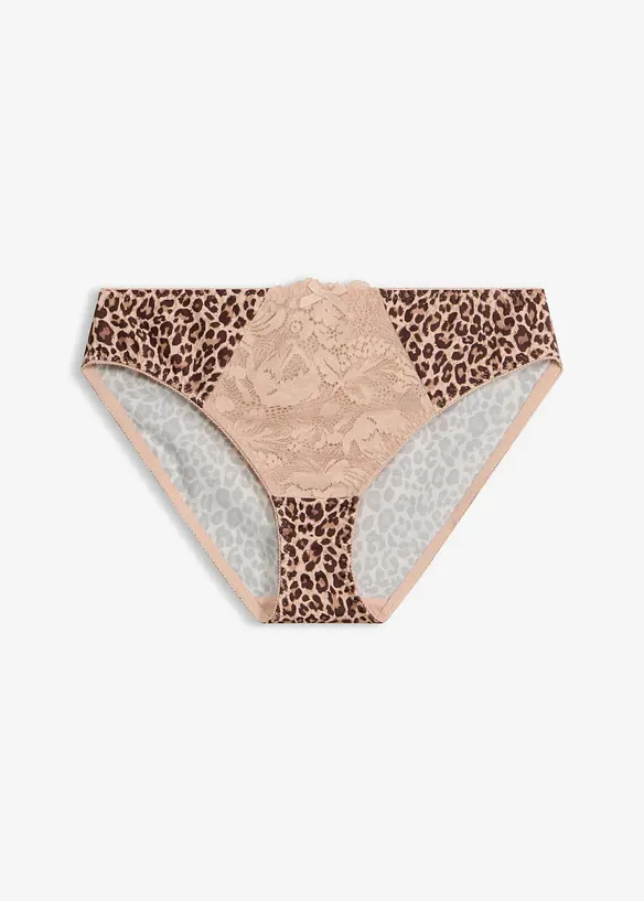 Slip mit Leopardenmuster, bonprix