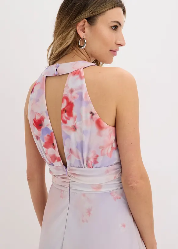 Midikleid mit Drapierung, bonprix