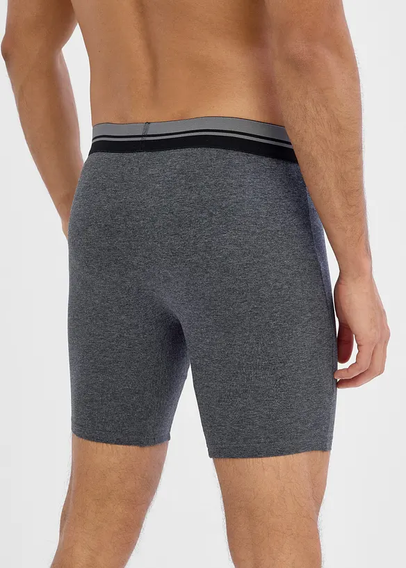 Lot de 2 boxers longs coton, bonprix