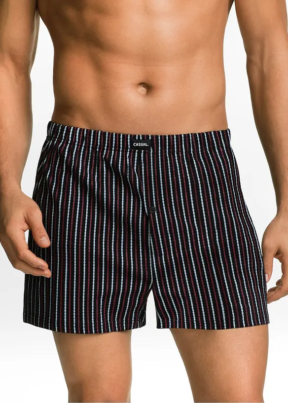 Lot de 3 cale&ccedil;ons en jersey coton, bonprix