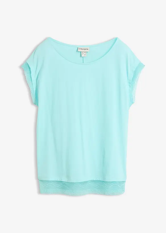 T-shirt boxy en coton, bonprix