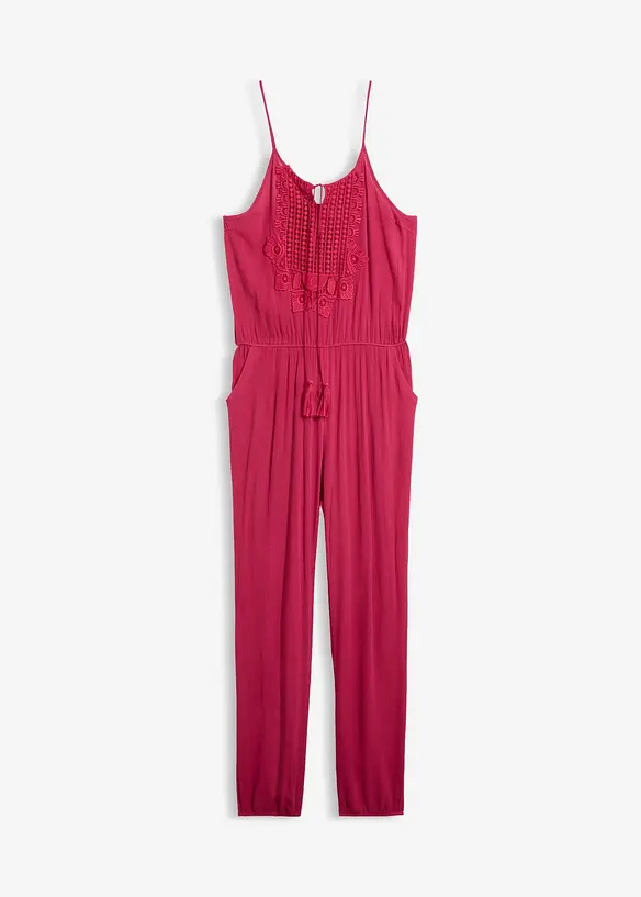Combinaison en viscose textur&eacute;e, bonprix
