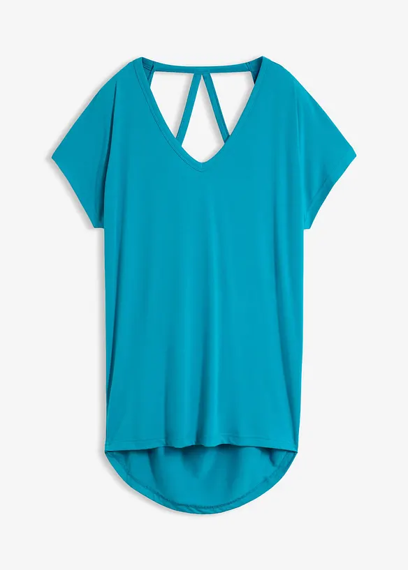 T-shirt en viscose m&eacute;lang&eacute;e, bonprix