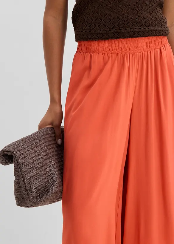 Wadenlange Culotte aus softer Viskose, bonprix