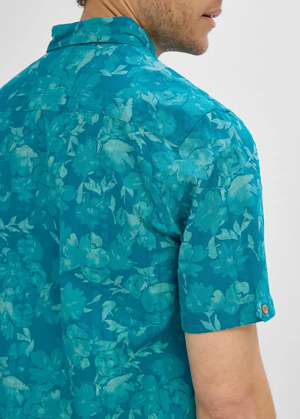 Chemise manches courtes en seersucker, bonprix