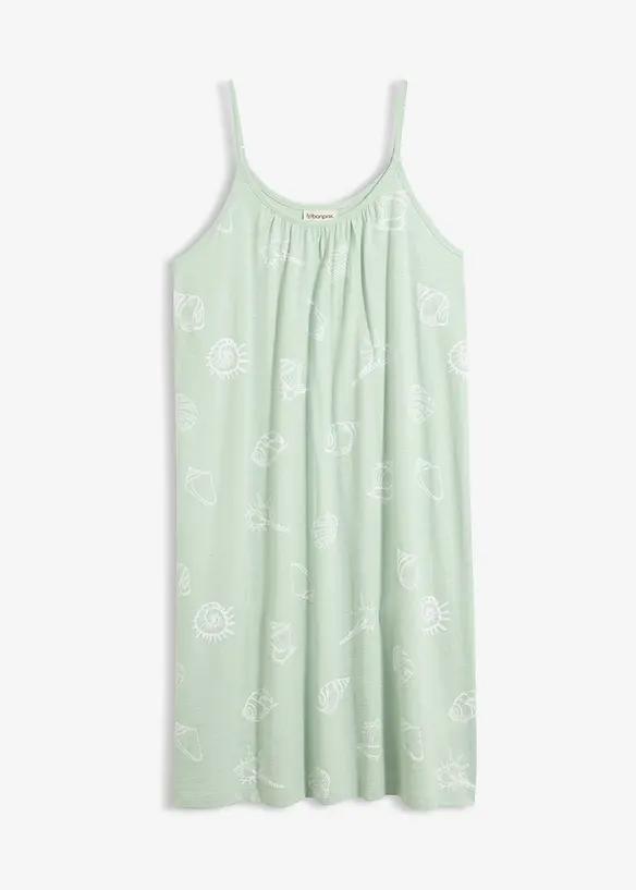 Robe d&eacute;bardeur en jersey coton, bonprix