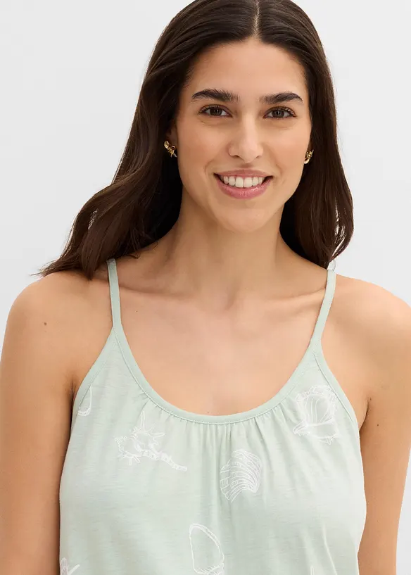 Robe d&eacute;bardeur en jersey coton, bonprix