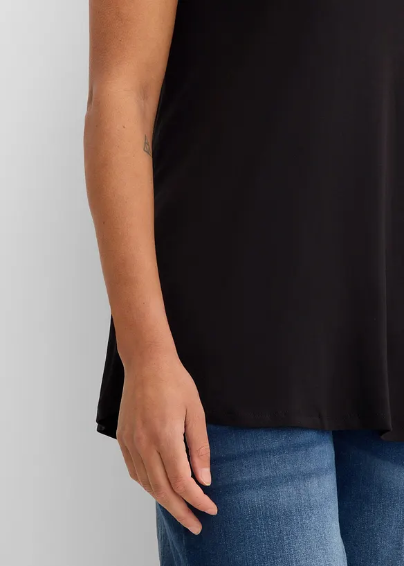Long-Top aus softer Viskose, 2er Pack, bonprix