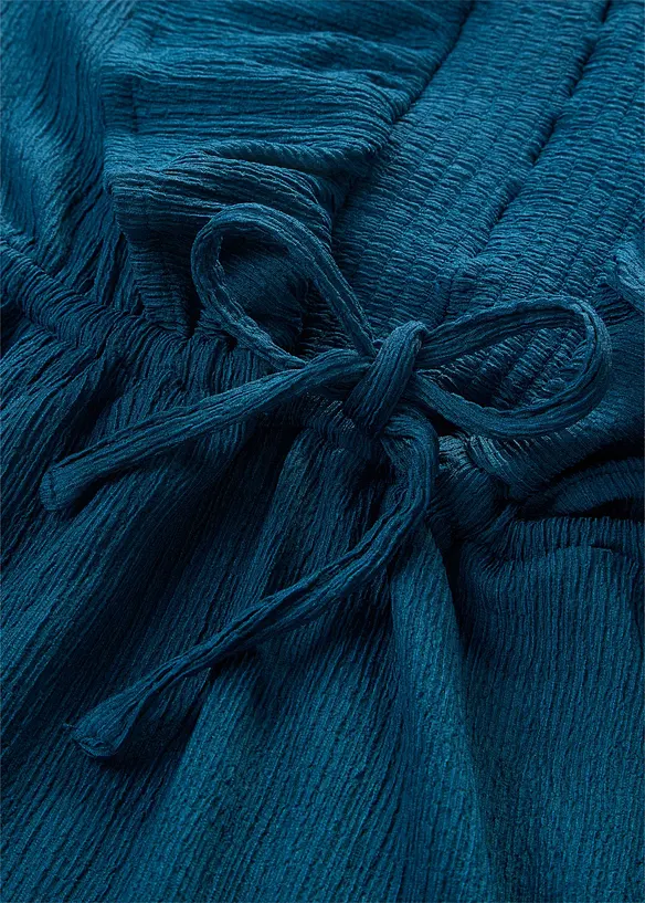 Robe longue &agrave; volants, bonprix