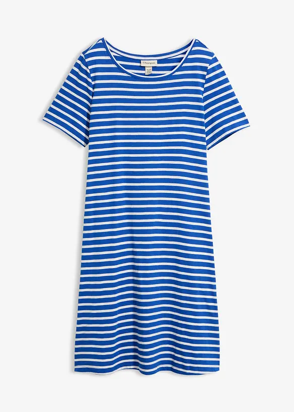 Robe fluide en coton flamm&eacute;, bonprix