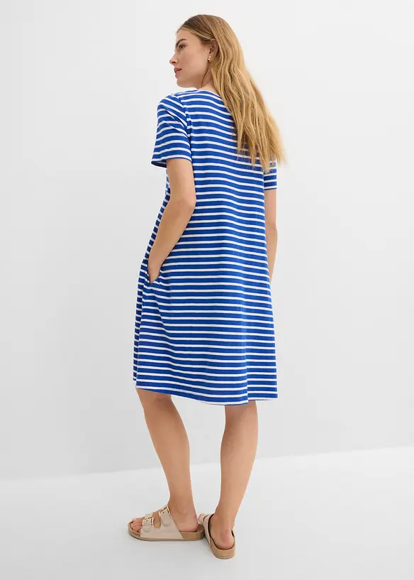 Robe fluide en coton flamm&eacute;, bonprix