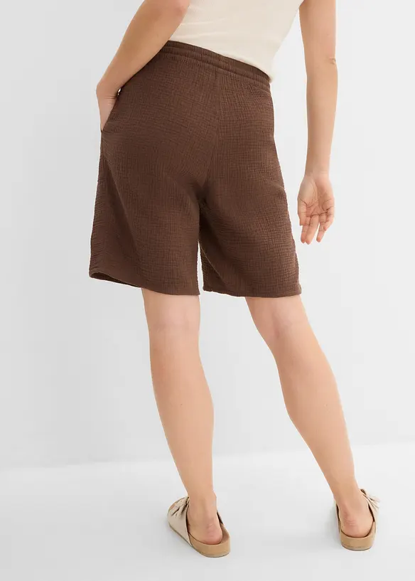 Schlupf-Bermuda aus Musselin, bonprix