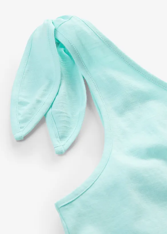Top en coton avec d&eacute;tails n&oelig;uds, bonprix
