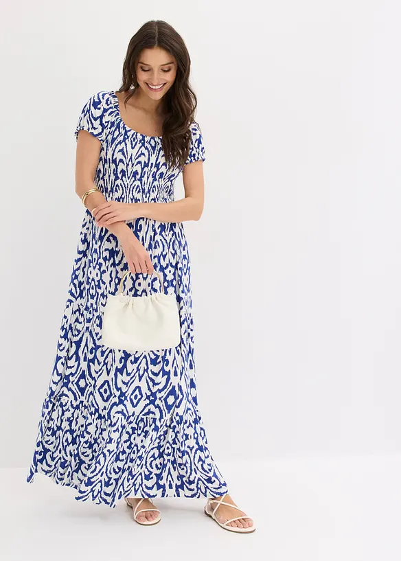 Robe longue en viscose extensible, bonprix