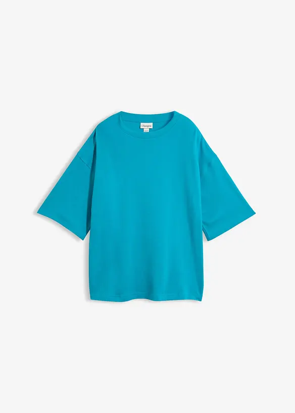 Oversize-Shirt aus reiner schwerer Bio-Baumwolle, bonprix