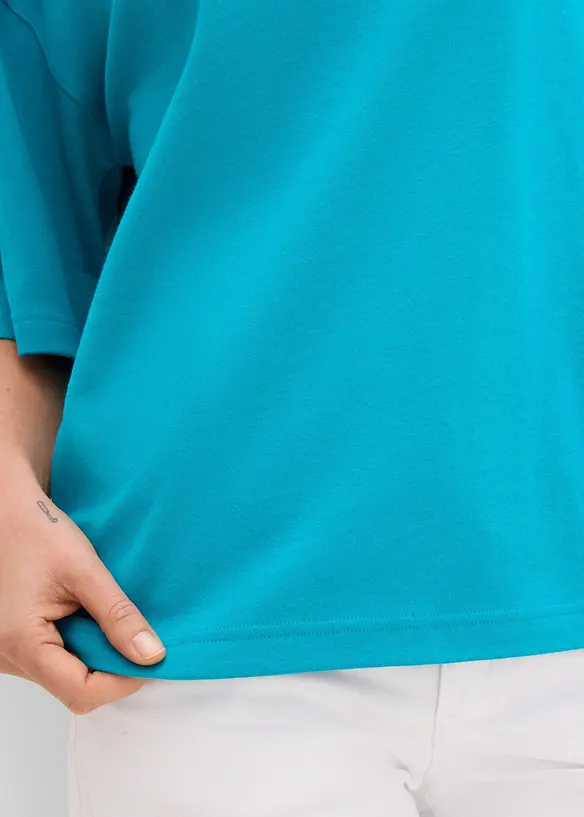 Oversize-Shirt aus reiner schwerer Bio-Baumwolle, bonprix