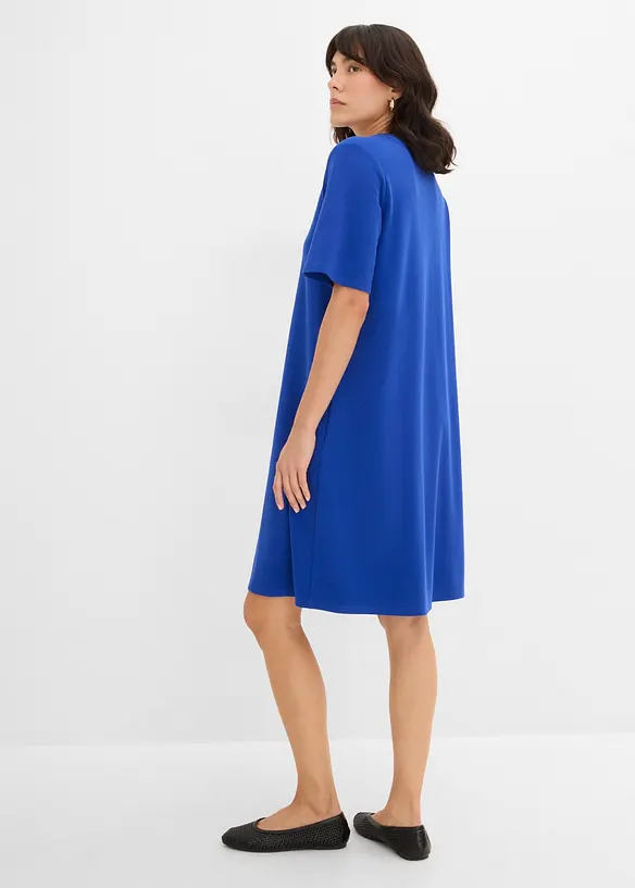 Robe en jersey, coupe trap&egrave;ze, bonprix