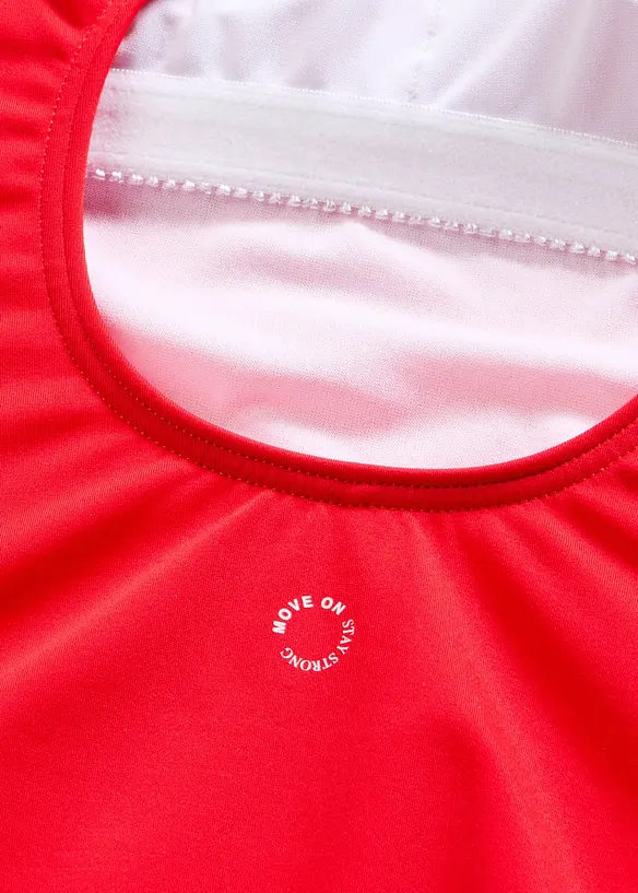 Maillot 1 pi&egrave;ce de natation s&eacute;chage rapide, dos nageur, bonprix