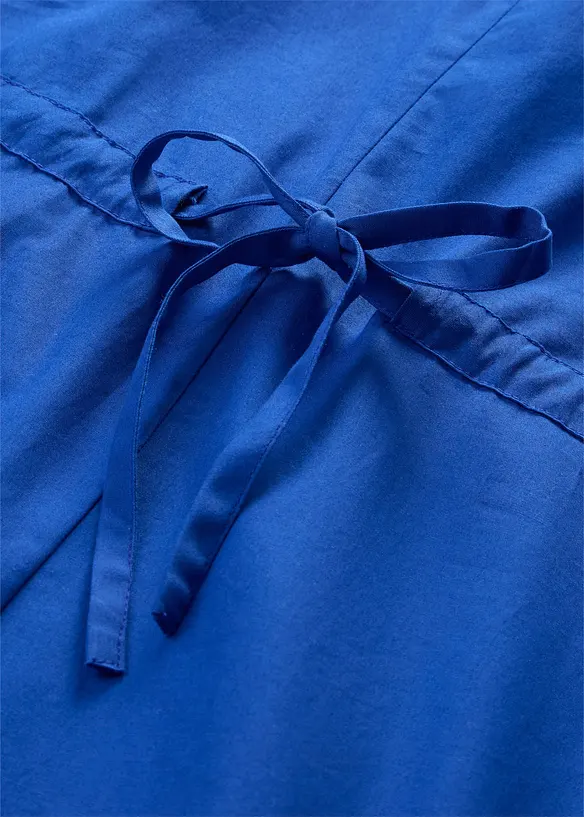 Robe en popeline de coton avec cordon, bonprix