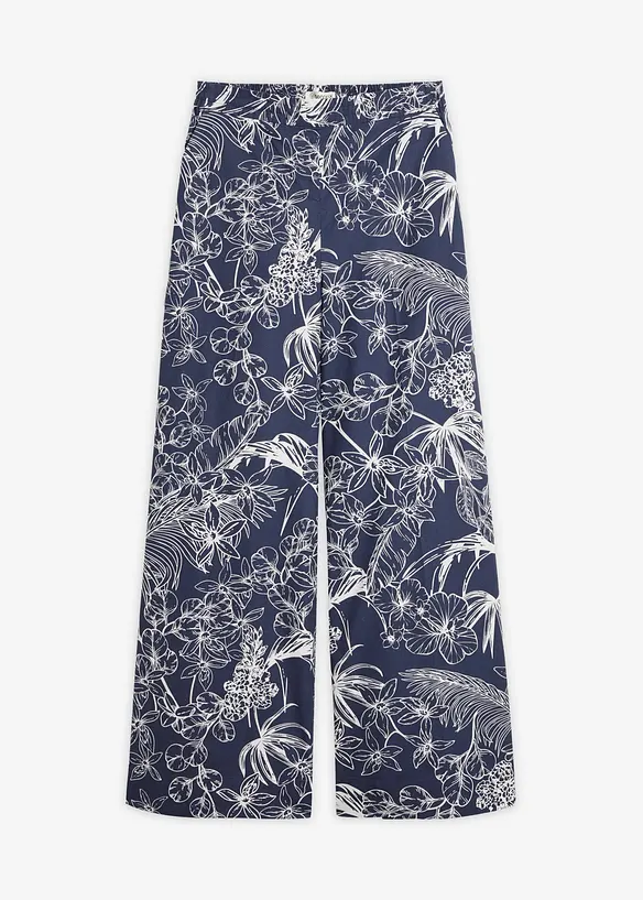 Marlenehose aus reiner Baumwolle, bonprix
