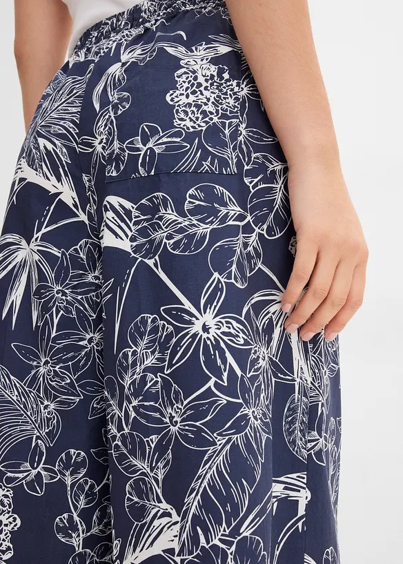 Marlenehose aus reiner Baumwolle, bonprix