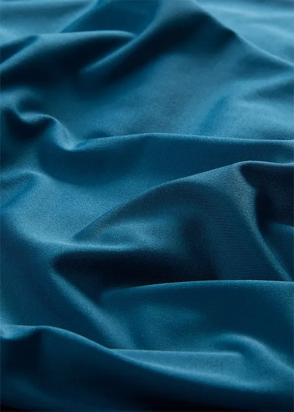 Robe d&eacute;bardeur fluide &agrave; col V, bonprix