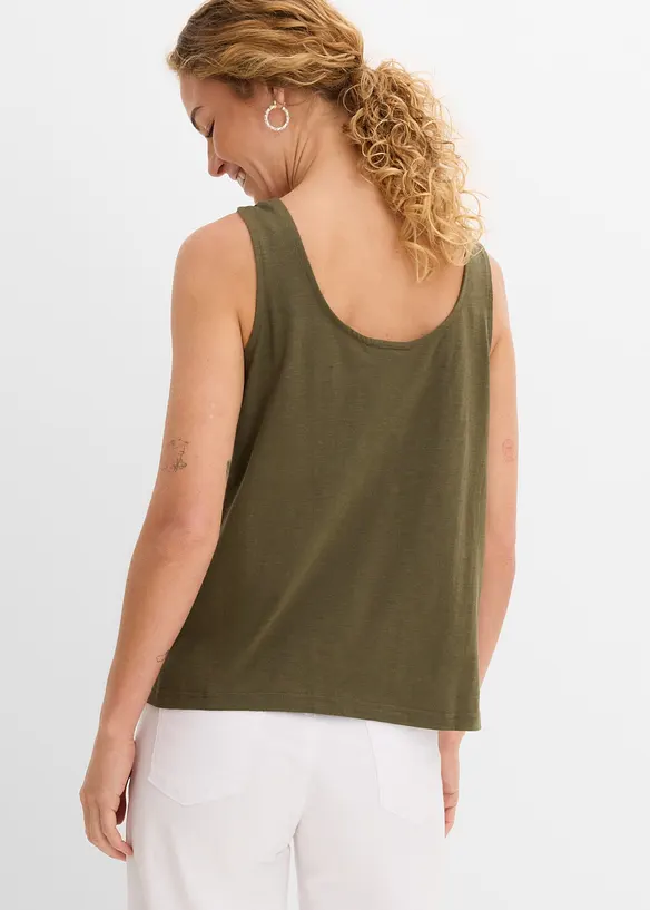 Tanktop aus reiner Bio-Baumwolle, bonprix