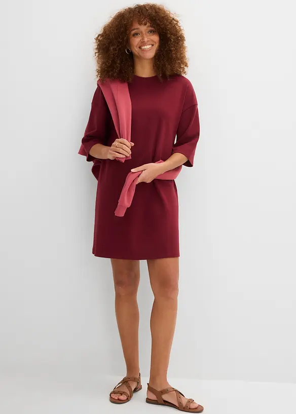 Robe oversize en jersey de coton &eacute;pais, bonprix