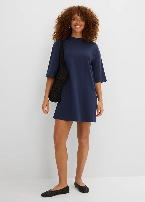 Robe oversize en jersey de coton &eacute;pais, bonprix