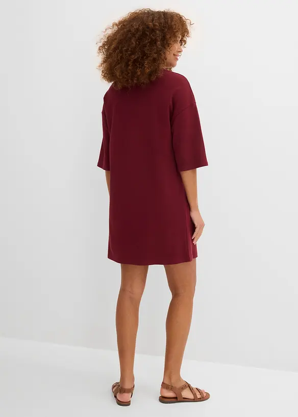Robe oversize en jersey de coton &eacute;pais, bonprix
