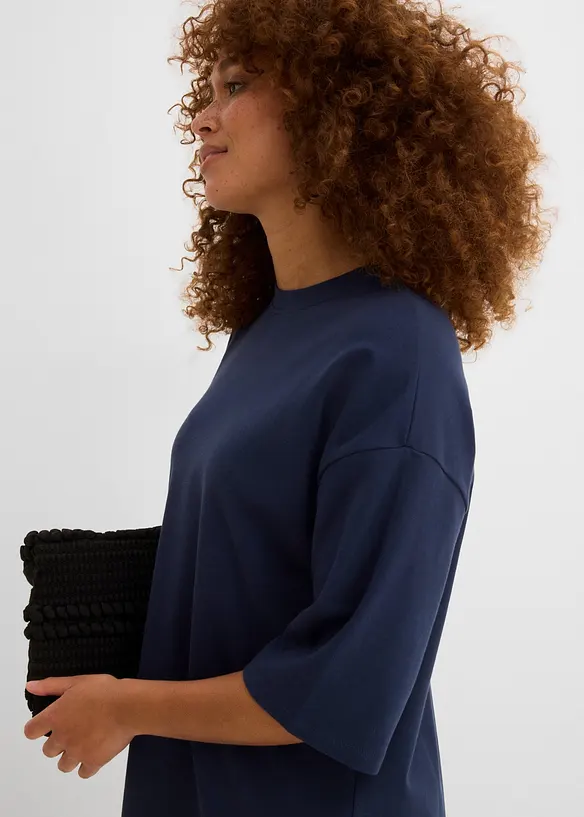 Robe oversize en jersey de coton &eacute;pais, bonprix