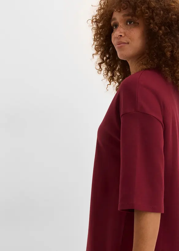 Robe oversize en jersey de coton &eacute;pais, bonprix