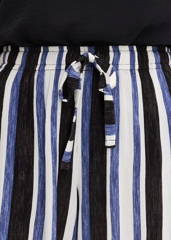 Short &agrave; taille &eacute;lastiqu&eacute;e en viscose, bonprix