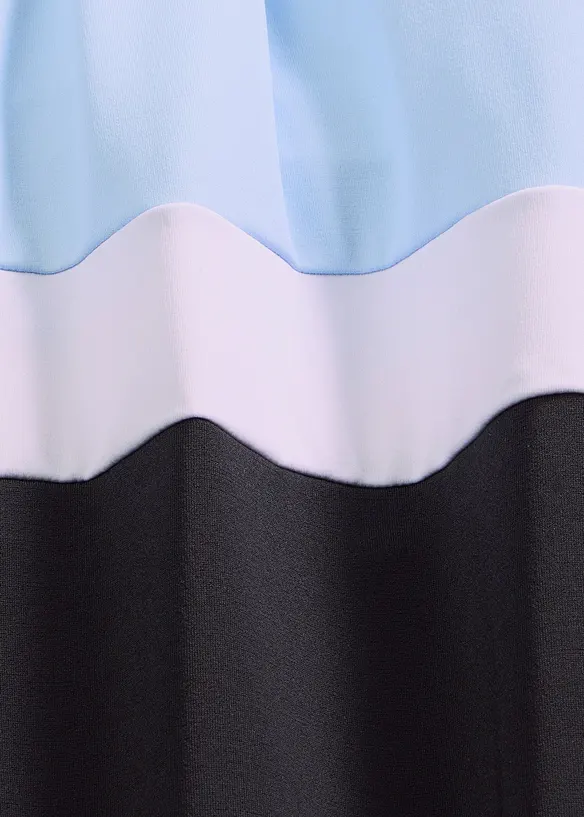 Maillot 1 pi&egrave;ce s&eacute;chage rapide, color-block, bonprix