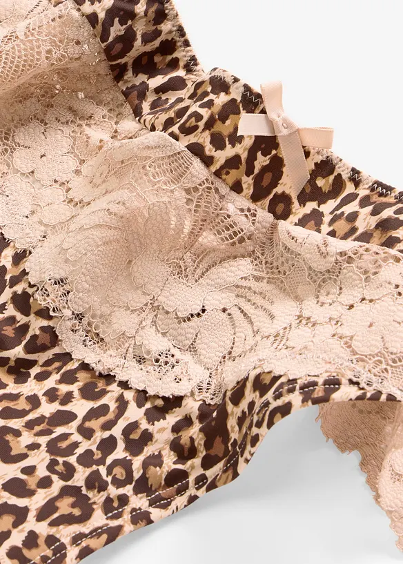 String Panty mit Leopardenmuster​, bonprix