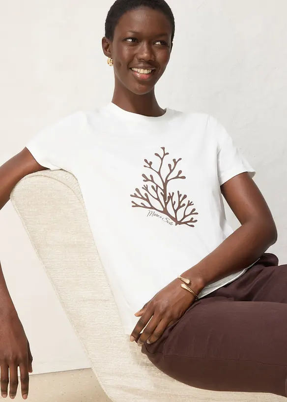 T-shirt &agrave; imprim&eacute;, bonprix