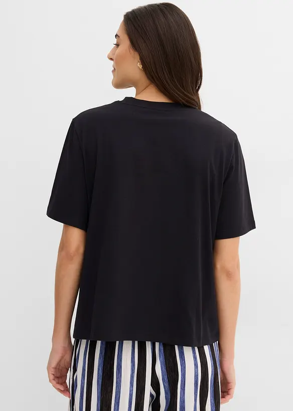 T-shirt &eacute;pais 100% coton, bonprix